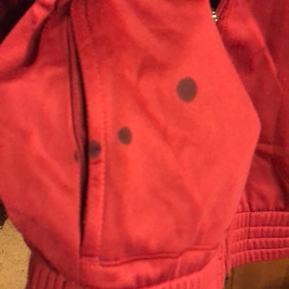 Puma maroon jacket size m - Picture 3 of 3